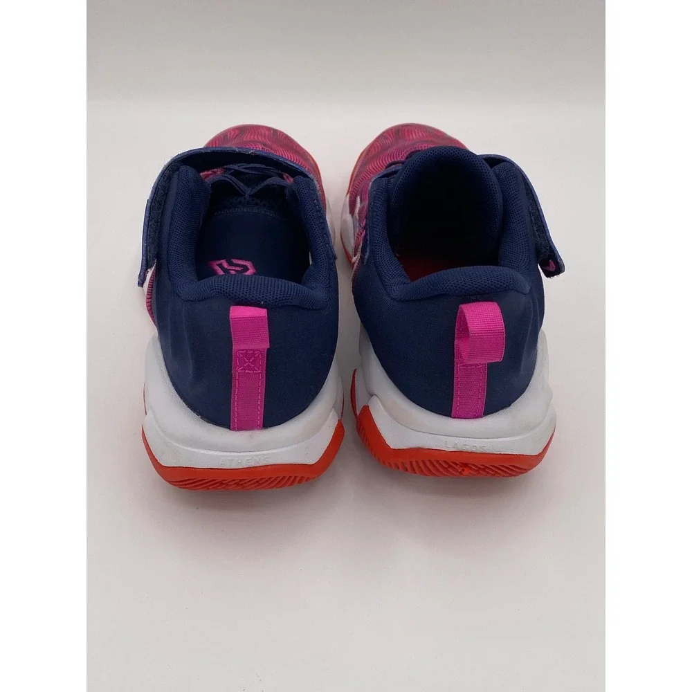 Nike Giannis Immortality 2 Kids Basketball Shoes Pink Blue IH7663-600 2.5Y